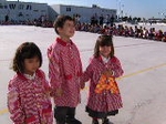 Los alumnos del colegio nª 5 celebraron, en el dia de ayer el dia de el 9 de octubre.