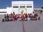 Los alumnos del colegio nª 5 celebraron, en el dia de ayer el dia de el 9 de octubre.