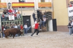 Seis cornadas en la primera cogida de las fiestas de Almassora